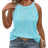 Shein Womens Summer Diamond Jacquard Spaghetti Strap Tank Top And Camisole