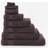 Dunelm Egyptian Cotton Guest Towel Brown (30x30cm)