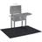 Relaxdays Floor Mat BBQ Grill Splatter 120x100 cm