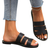 Shein New SpringSummer Fashion Casual OneStrap Open Toe Slippers Womens Comfy Flat Heel Beach Sandals Summer Lightweight SlipOn Slide Sandals