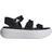 adidas Women's Slyn Platform Sandals Black/White/White 10.0 10.0 M