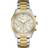 Bulova Damklocka 45L169 Caravelle Vit/Gulguldtonat Ø36 mm
