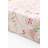 H&M Faconsyet Mønstret Bomuld 90 x 200 Lagen Pink (200x90cm)