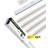 LEDlife Troldtekt LED Skinnesæt 4x120 cm Akustilight Lampedel