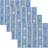 Furn Sea Shells Indoor and Outdoor Placemats 36 x 36 cm Place Mat Blue