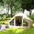 OutSunny Inflatable Camping Tent with Pump