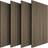 tectake 406037 Set of 4 600x21mm