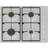 Bosch PBP6B2K60 Series 2 60cm 4 Burner Gas Hob