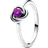Pandora February Birthstone Eternity Circle Ring Ring Purple