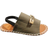 Shein Women Flat Sandals Buckle Elastic Ladies White Open Toe Flat Slipper Pure Color Slides Anti-Slip, Suitable For Indoor And Outdoor