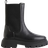 H&M Ladies Black Leather Chelsea boots