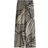 H&M Wide Pull-On Trousers - Black/Patterned