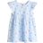 H&M Printed Cotton Dress - Light Blue/Cherries (1265912005)