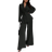 Shein Elegant Casual Holiday Office Waist Tie