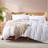 Nestl Set Full Size 3 Piece Duvet Cover White (228.6x203.2cm)