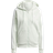 adidas Essentials 3-Stripes Full-Zip Fleece Hoodie Linen Green Womens