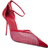 PrettyLittleThing High Stiletto Court Heels - Cherry Red