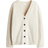 H&M Stickad Kofta - Beige Crèmevit