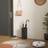 Homcom Square Holder with Hooks and Water Tray Black Umbrella Stand