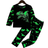 Shein pcs Toddler Boys Cartoon Dinosaur GlowInTheDark Long Sleeve Sleepwear Set Fall