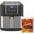 Homcom Air Fryer 1700W 6.5L with Digital Display Timer