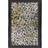 Paoletti Leopardis Leopard Printed Indoor and Outdoor Rug 170 x 170 cm Brown, Black
