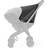 Doona X Sunshade Extension Black