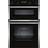Neff U2ACH7AN7B Double B/I Oven Electric Stainless Steel, Black