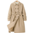 Shein Tween Girls Long Sleeve DoubleBreasted Long Casual Trench Coat AutumnWinter