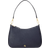 Lauren Ralph Lauren Women's Crosshatch Leather Medium Danni Shoulder Bag Rfd Nvy