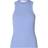 Selected Femme SLFAnna O-neck Striped Tank Top - Cornflower Blue/White