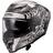 LS2 Dragon Enthum Carbon Helmet - Black/White/Grey