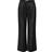 Only Onlhattie Hw Pleat Mel STR Pant - Svart