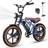 Colorway E-Bike 20 Inch Off-Road 4.0 Fat Tire 250W 48V 15Ah 7-Speed