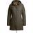 Parajumpers Irene - Hooded Down Jacket - Dark Mud