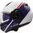 LS2 Ff906 Advant Swipe Modular Helmet - White/Red