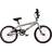 XN Area 44 20 Inch Metallic Grey and Orange BMX Bike with 360 Gyro