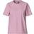 Pieces Dam Pcria Ss Solid Tee Noos Bc T-shirt - Roseate Spoonbill