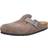 Birkenstock Boston Suede Clogs - Concrete Grey