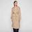 Vila L/S Long Trenchcoat - Savannah Tan