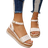 Shein Women's Rivet Decor Ankle Strap Sandals