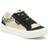 Rocket Dog Natural Leopard Print Cheery Blocked PU Suede Leon Trainers