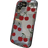 Shein A Cherry Fruit Pattern Transparent Black AntiFall ShockAbsorbing TPU Phone Case Compatible With Apple