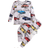 Shein pcs Baby Boy Snug Fit Car Printed Crew Neck Long Sleeve Top And Pants Casual Sleepwear Set