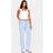 PrettyLittleThing High Waist Straight Leg Jeans - Light Blue