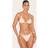 PrettyLittleThing Basic Triangle and Tie Side Bikini Set - White