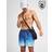 Nike All Over Print Fade Swim Shorts - Blue