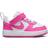Nike Court Borough Low Recraft Shoes - White/Laser Fuchsia