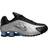 Nike Shox R4 Metallic Silver/Black Men's Shoe - Orange
