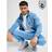 Nike Tape Polyknit Full Zip Hoodie - Blue